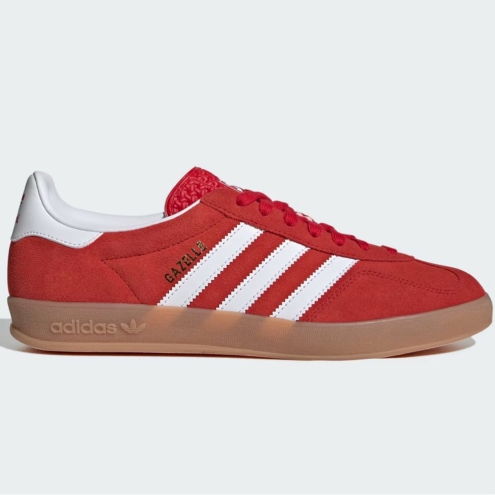 Adidas Gazelle Red Sneakers